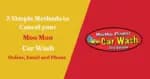 How to Cancel Your Moo Moo Car Wash Membership (Online, Email or Phone)