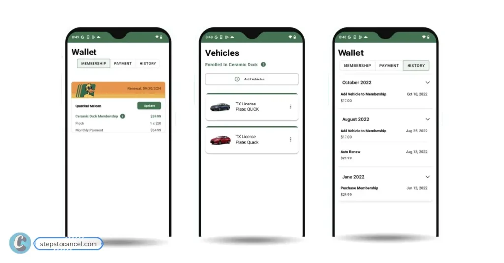 How to Cancel Quick Quack Car Wash Membership in 2025 Cancel dontdrivedirty Quick Quack Car Wash via myQQ app