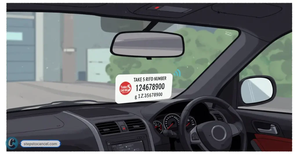 4 Simple Ways to Cancel your Take 5 Car Wash Membership Illustration - take 5 car wash rfid number