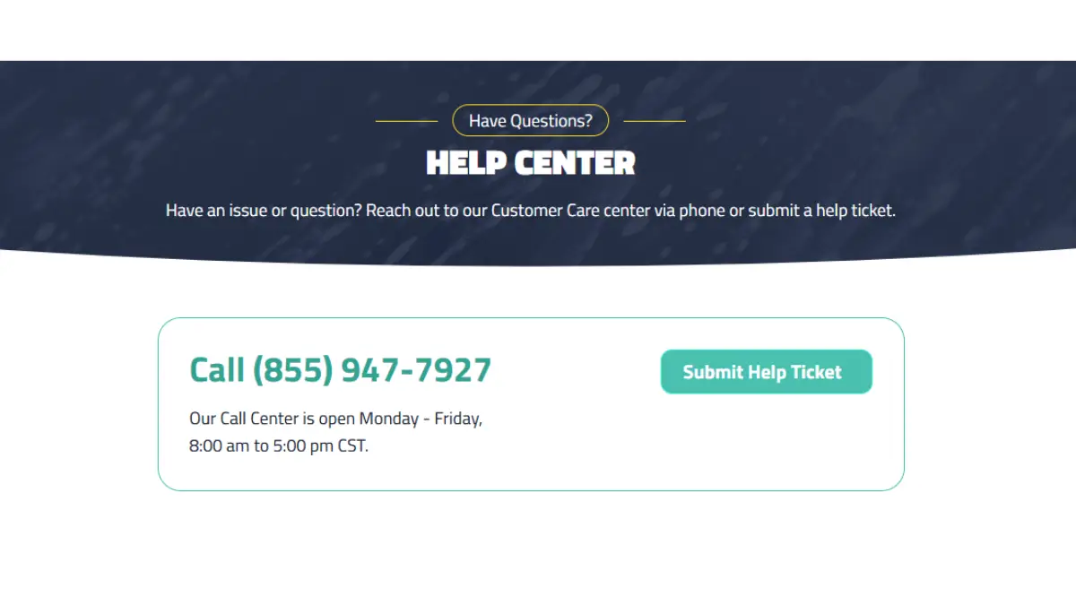 Open Zip Car Wash Help Center Page