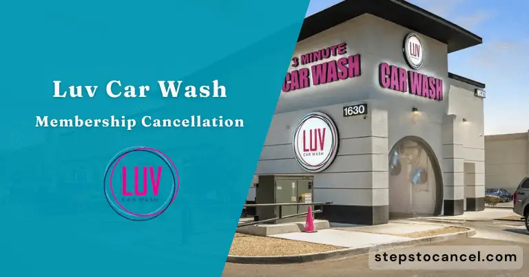 cancel luv car wash membership