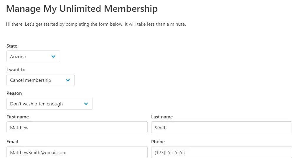 How to Cancel Cobblestone Car Wash Membership? cobblestone online cancellation form