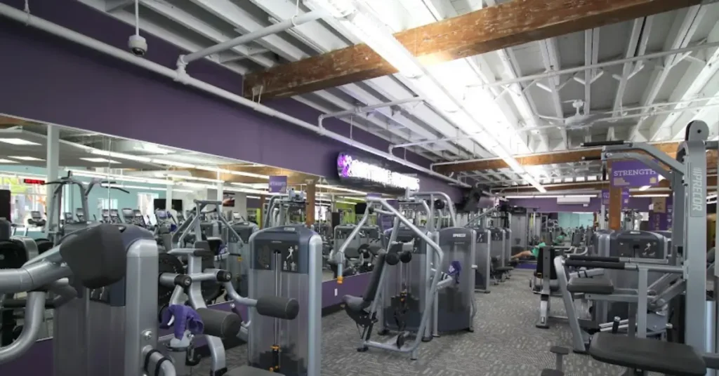 Inside Anytime Fitness - Equipments