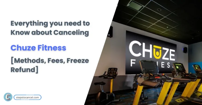 Cancel Chuze Fitness Membership Online
